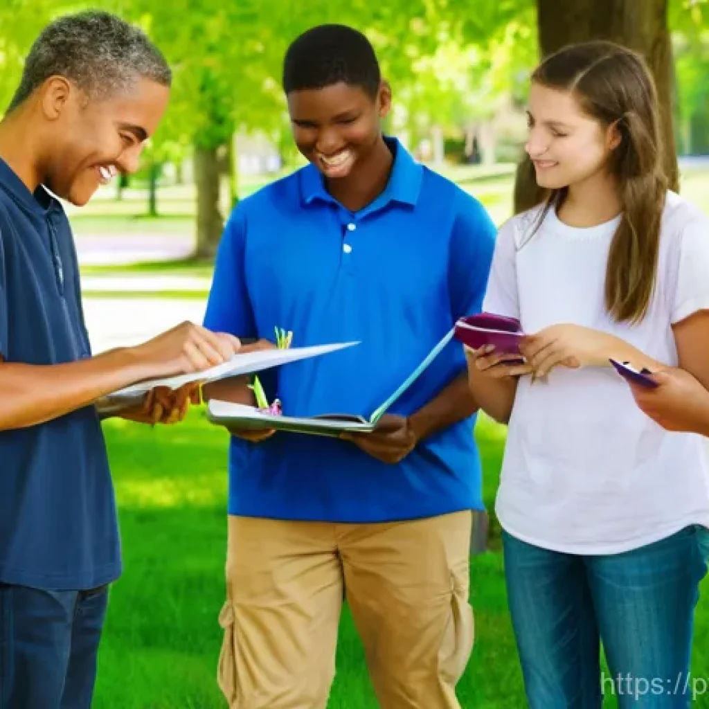 방과후지도사 강의 스킬 업그레이드 - **Prompt Title: Collaborative Project-Based Learning in a Community Park**
    **Description:** A vi...